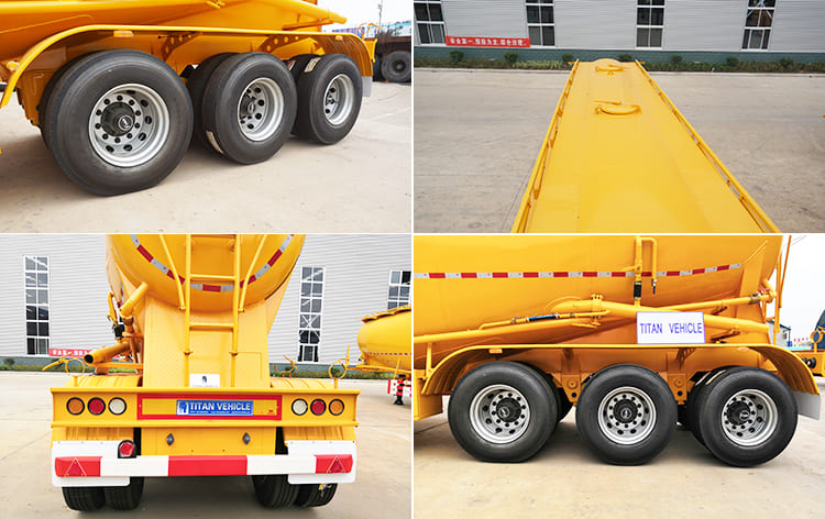 40CBM Dry Bulk Cement Tanker Trailer