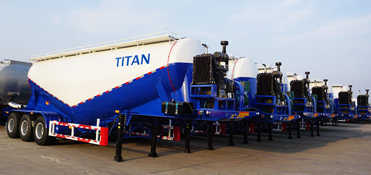 3 Axle 30CBM Cement Silo Semi Trailer for Sale