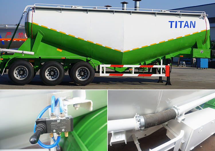 Cement Powder Tankers Trailer