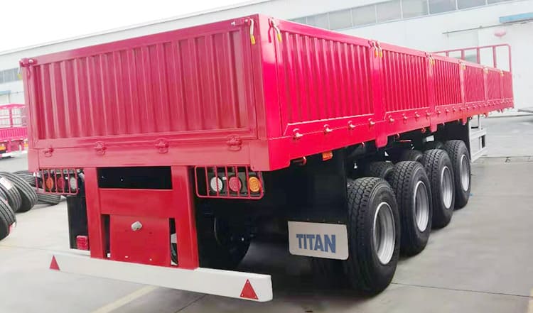 Removable Side Wall Semi Trailer