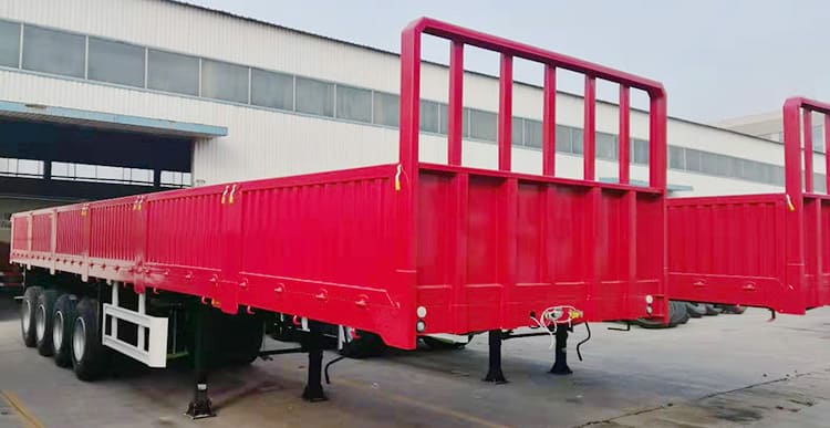 Removable Side Wall Semi Trailer