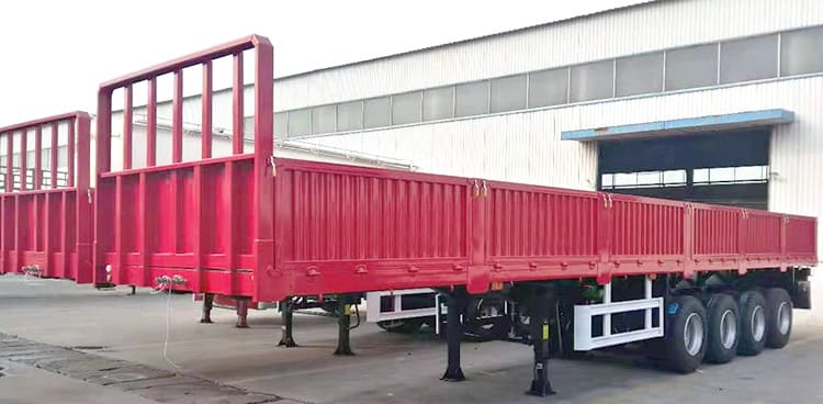 Removable Side Wall Semi Trailer