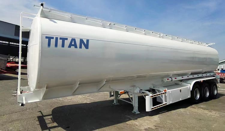 3 Axle Heavy Fuel Tanker Semi Trailer