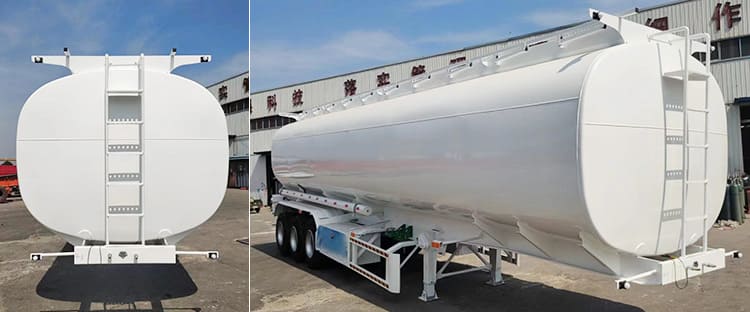3 Axle Heavy Fuel Tanker Semi Trailer