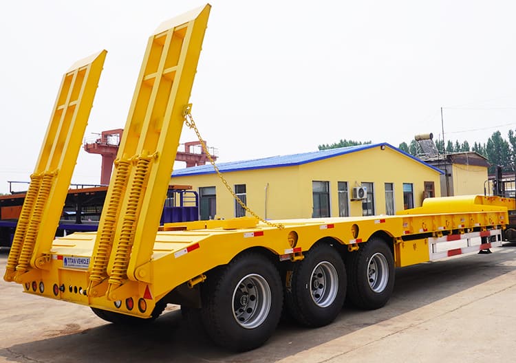 Hydraulic Low Bed Trailer Price for Sale