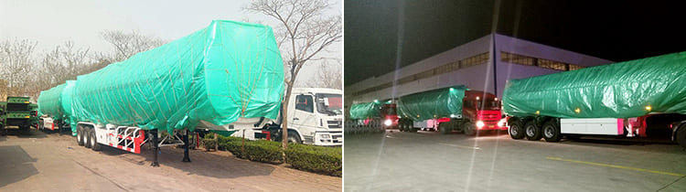 45000L Tri Axle Fuel Tanker Trailers