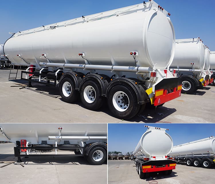45000L Tri Axle Fuel Tanker Trailers