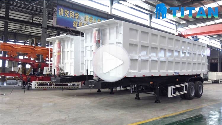 tipper semi trailer