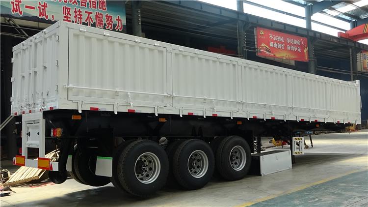 Details of Tri Axle Side Tipper Trailer