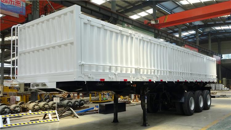 Tri Axle 40 Ton Side Tipper Trailer for Sale In Congo - Cheap Trailers