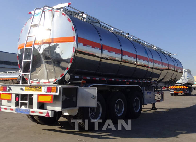 stainless steel tanker trailer