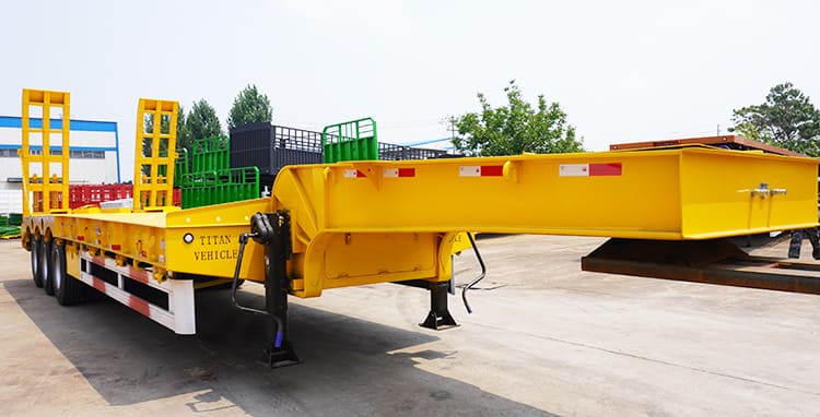 3 axles lowbed
