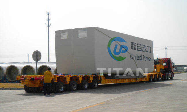 Multi axle hydraulic low bed trailer
