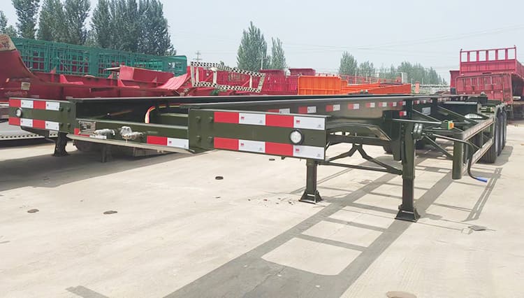 3 Axle 40Ft Shipping Container Trailer