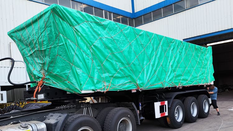3 Axle 60 Ton Heavy Duty Semi Dump Trailers for Sale in Zimbabwe