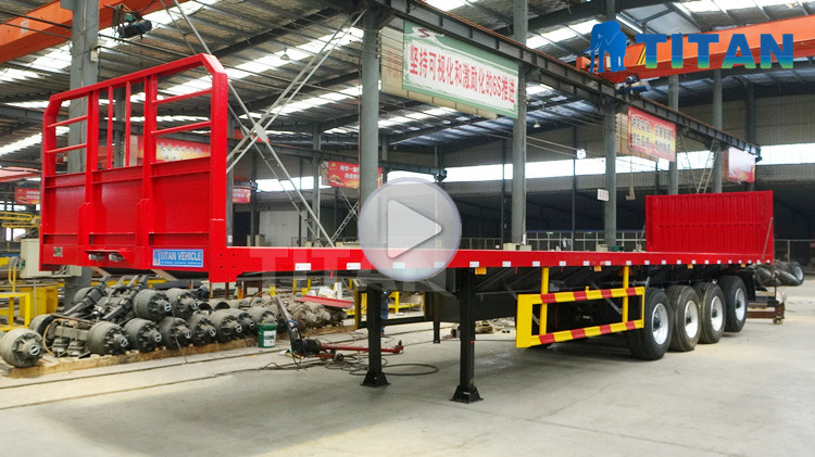 4 alxes flatbed