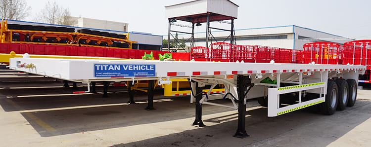 flatbed semi trialer