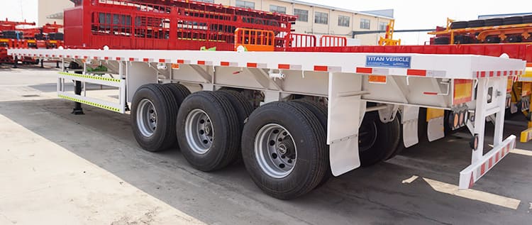 flatbed semi trialer