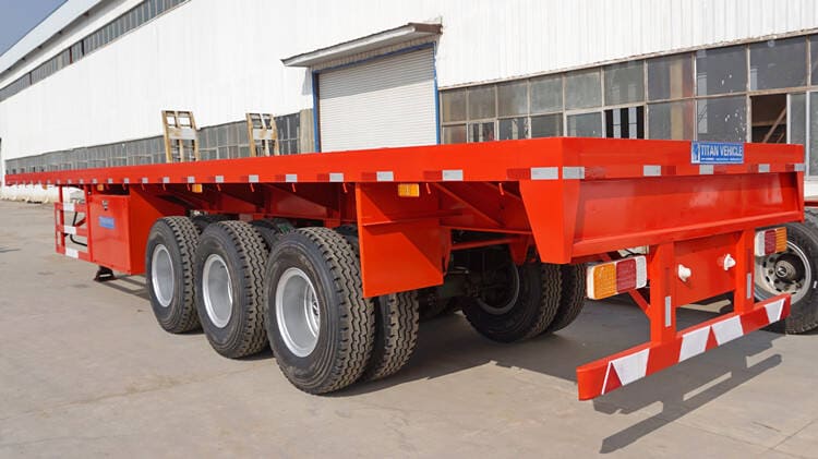 3 axles trailer