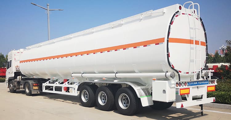 3 axles petrol tanker trailer