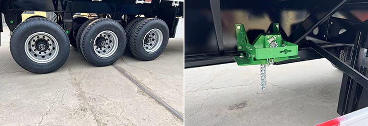Flatbed Truck Trailer 40 Feet