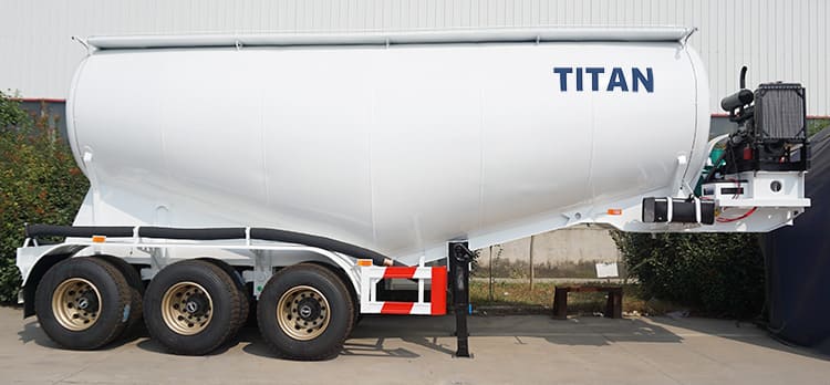 40 Ton Bulk Cement Truck Trailer