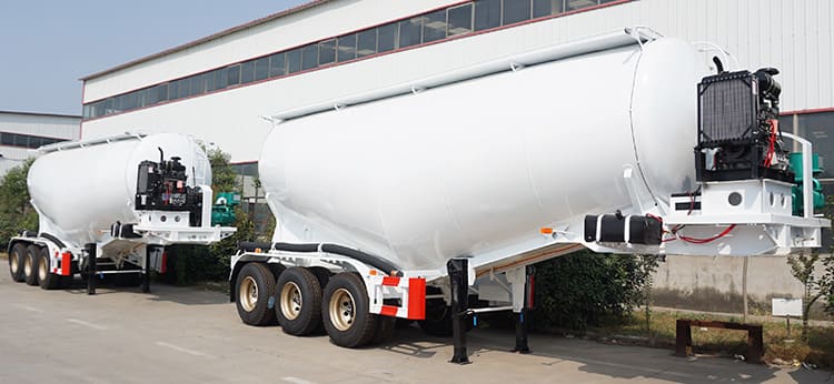 40 Ton Bulk Cement Truck Trailer