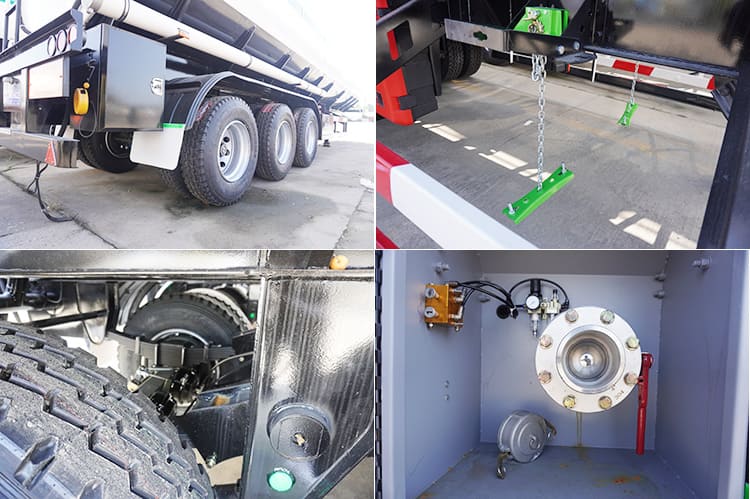 40000Ltrs 3 Axle Fuel Tank Trailer Prices | Fuel Tank Semi Trailer 