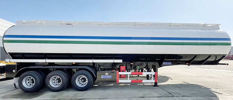 40000Ltrs 3 Axle Fuel Tank Trailer Prices | Fuel Tank Semi Trailer 