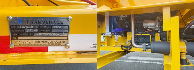 37 ton 40ft sidelifter trailer