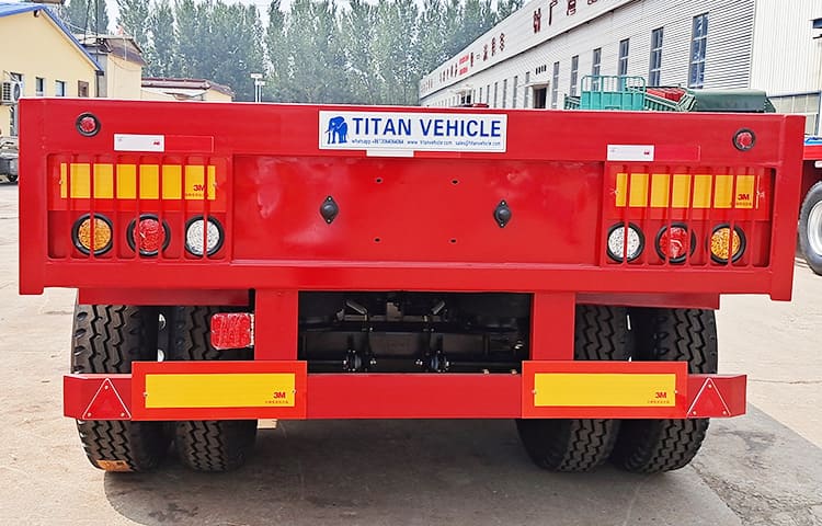 40Ft Semi Truck Flatbed Trailer for Sale Prices Manufacturers