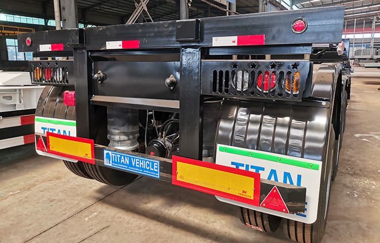 4 Axle Shipping Container Chssis for Sale in Congo