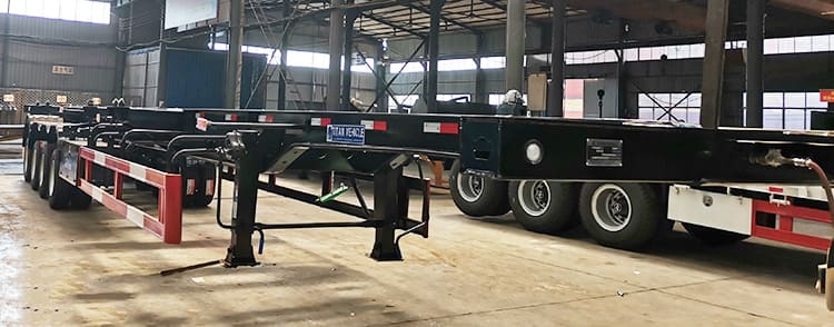 4 Axle Shipping Container Chssis for Sale in Congo