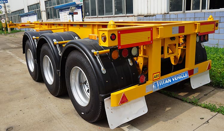 Skeletal Semi Trailer for Sale  | Tri Axle Skeletal Trailer for Sale in Malawi