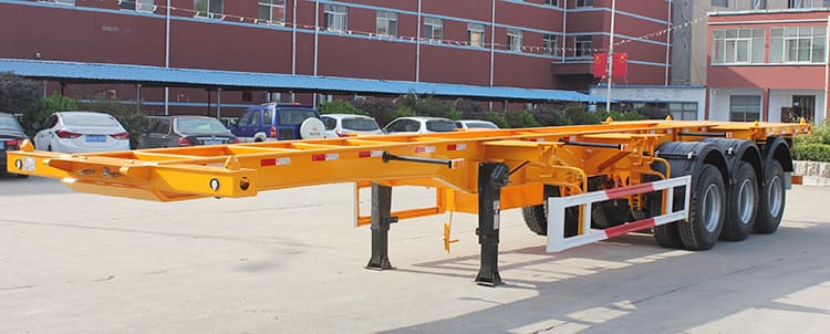 Container Skeleton Trailer for Sale | 40Ft Skeleton Semi Trailer 