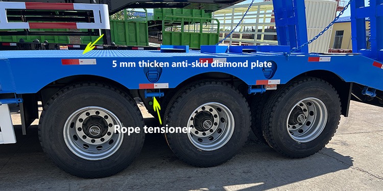 3 Axle Lowbeds for Sale | Semi Lowbed Trailer for Sale in Tanzania