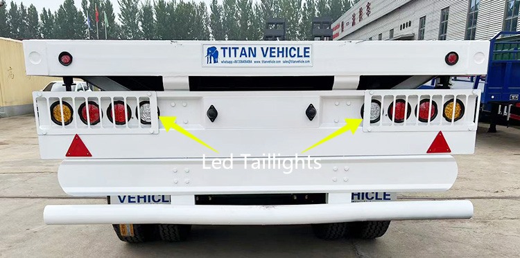 Platform Semi Trailer For Sale | Semi Trailer Platform | Low Platform Trailer