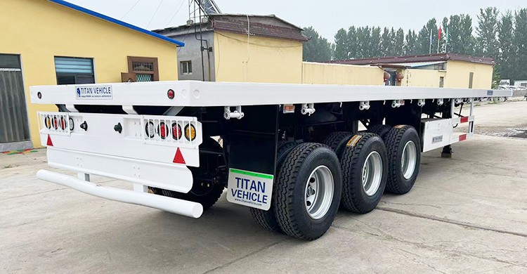 Platform Semi Trailer For Sale | Semi Trailer Platform | Low Platform Trailer