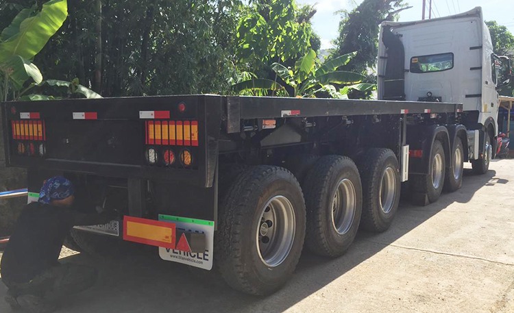 20Ft Flatbed Trailer Cost | Flatbed Trailer 3 Axle for Sale in Guam