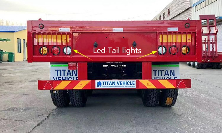 40Ft Flat Deck Trailer for Sale Near Me | Flat Deck Tri Axle Trailer for Sale in Sudan