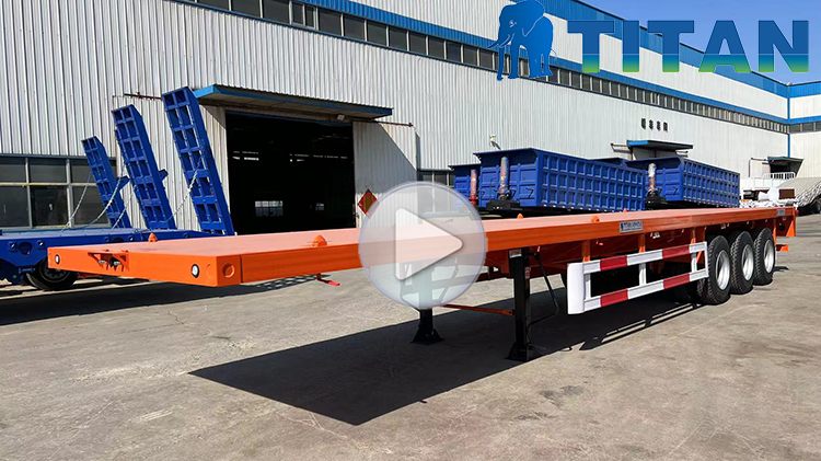 Schmitz Cargobull Trailer | Tri Axle 40Ft Flatbed Trailers For Sale Harare, Zimbabwe