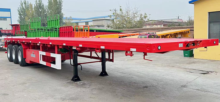 Schmitz Trailers For Sale | Triple Axle Flatbed Truck Trailers For Sale In Zimbabwe