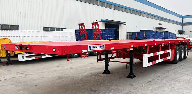 Schmitz Trailers For Sale | Triple Axle Flatbed Truck Trailers For Sale In Zimbabwe