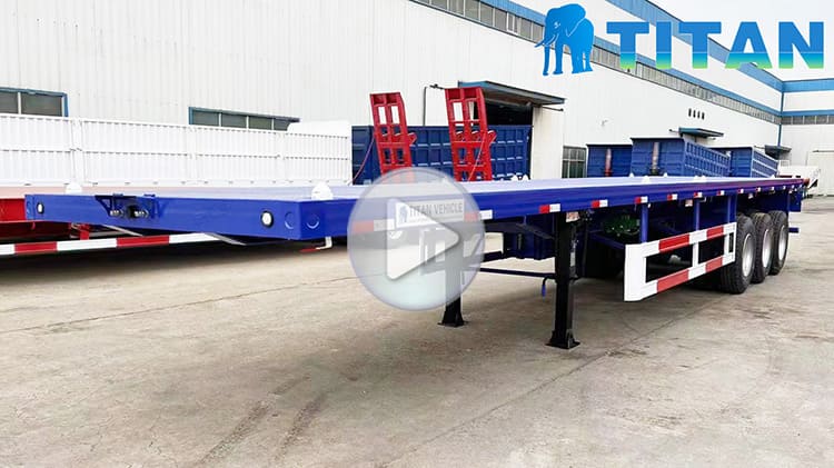 Schmitz Cargo Bull | 40 Foot Tri Axle Flatbed Semi Trailer For Sale Near Me In Zimbabwe