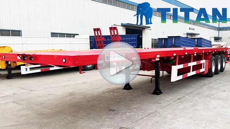 Schmitz Trailers For Sale | Triple Axle Flatbed Truck Trailers For Sale In Zimbabwe