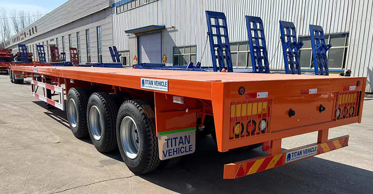 Schmitz Cargobull Trailer | Tri Axle 40Ft Flatbed Trailers For Sale Harare, Zimbabwe