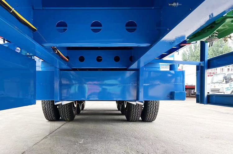 Tri Axle 12M Flatbed Trailer Prices for Sale in Philippines Manila