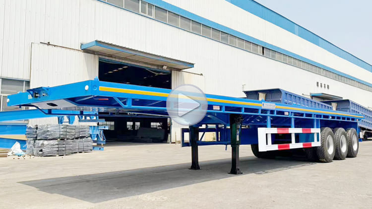 Tri Axle Flat Top Trailer for Sale in Gambia