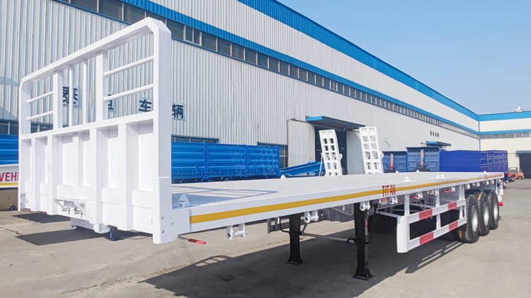 Tri Axle 40Ft Flat Body Trailer for Sale in Nigeria