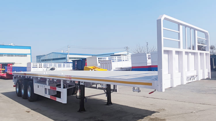 Tri Axle 40Ft Flat Body Trailer for Sale in Nigeria